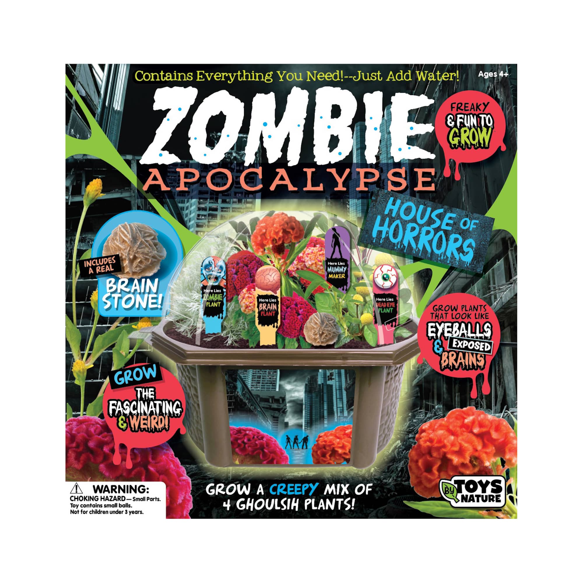 Biosphere Terrarium - Zombie Apocalypse House of Horrors